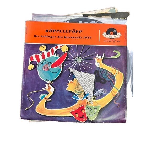 Rare Hoppelepopp-Die Schlager Des Carnevals 45116 LPH Polydor 10"Vinyl Lp Record